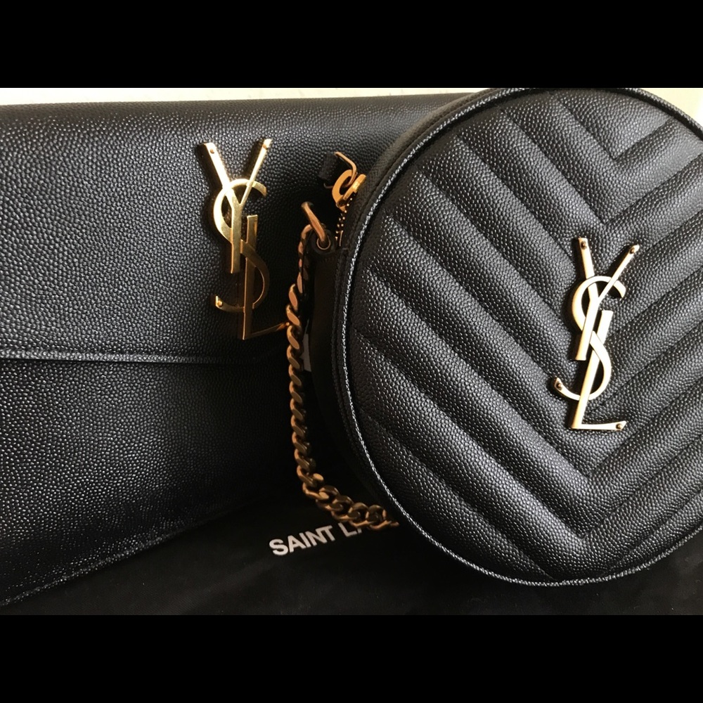 YSL Jade Matelasse leather crossbody